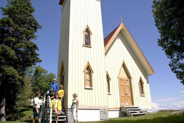Capilla en la isla