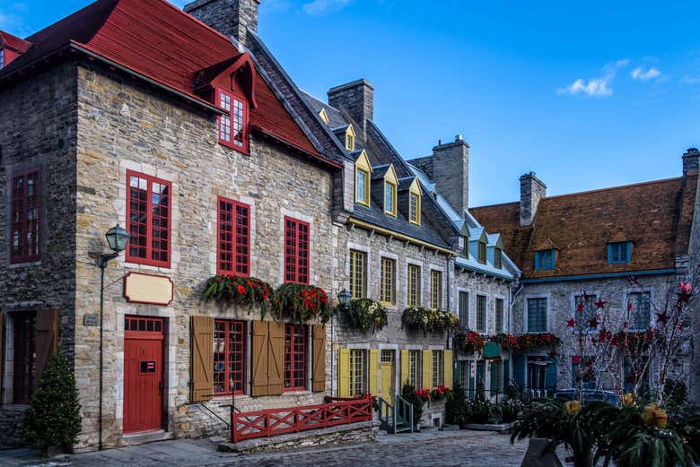 Place Royale, una de las más bonitas de Quebec