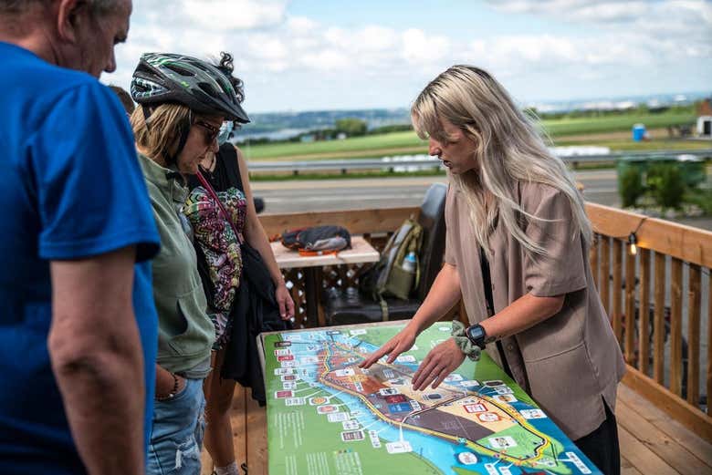 Diseñando la ruta en bicicleta