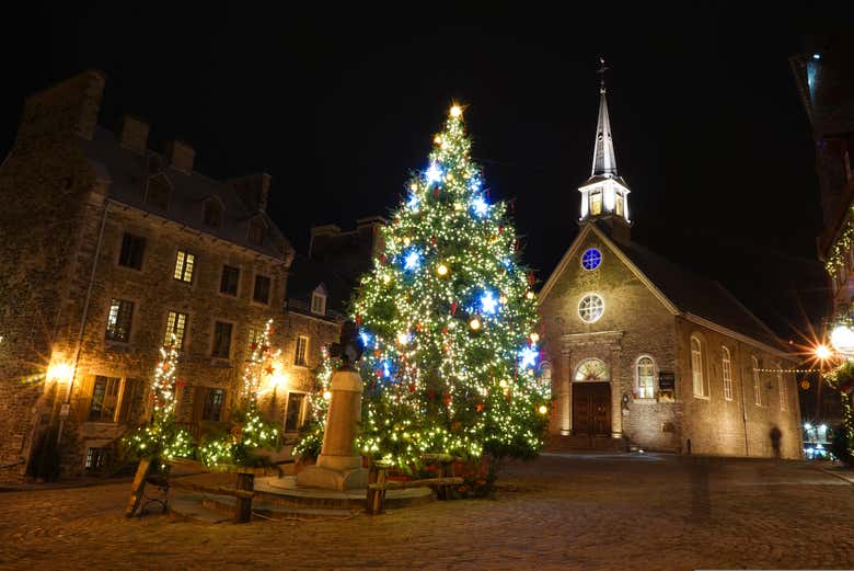 Basilica minore di Notre-Dame a Natale