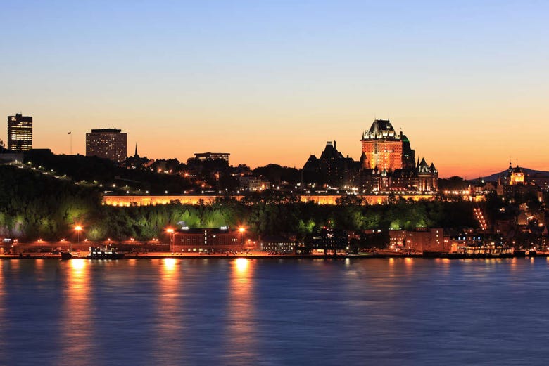 Panoramic view of Quebec