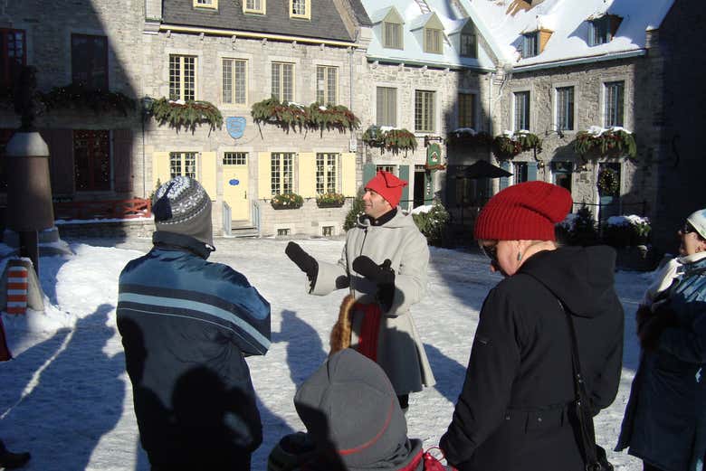 Visite dans le Québec enneigé