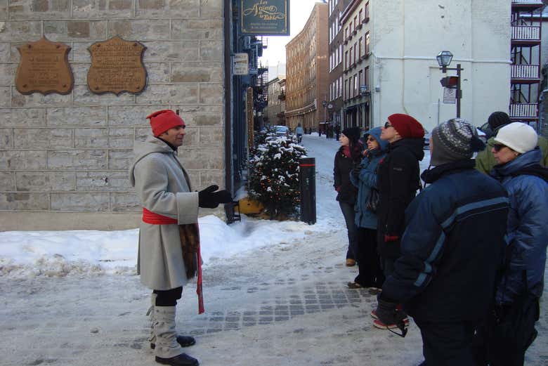 Visite autour de Noël à Québec