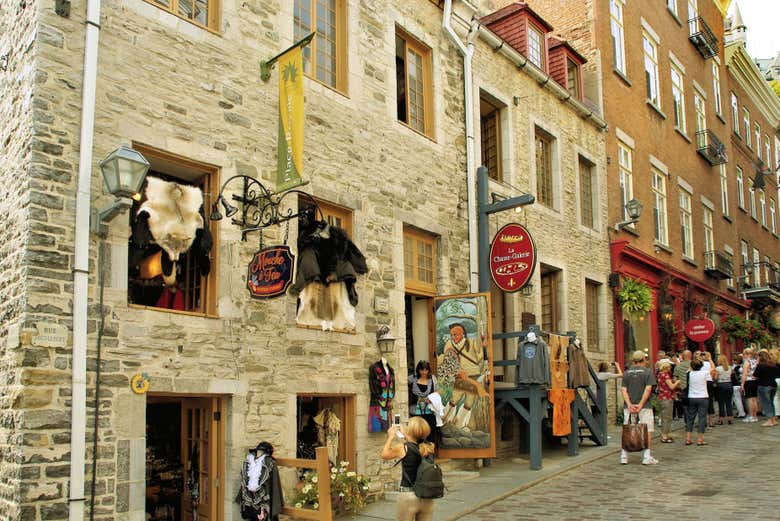 Le vieux-Québec et ses 400 ans d'histoire
