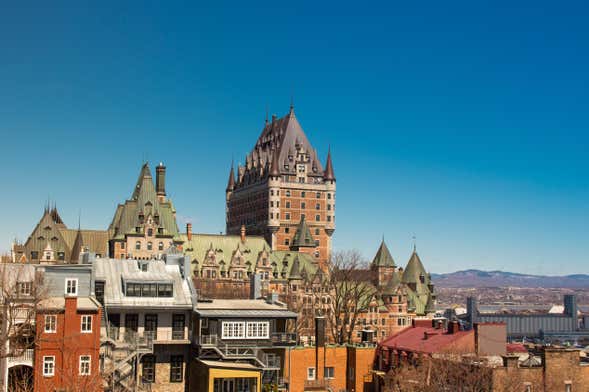 Visita guiada pelo castelo de Frontenac