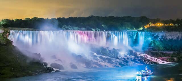Excursión a las Cataratas del Niágara con espectáculo nocturno de luces