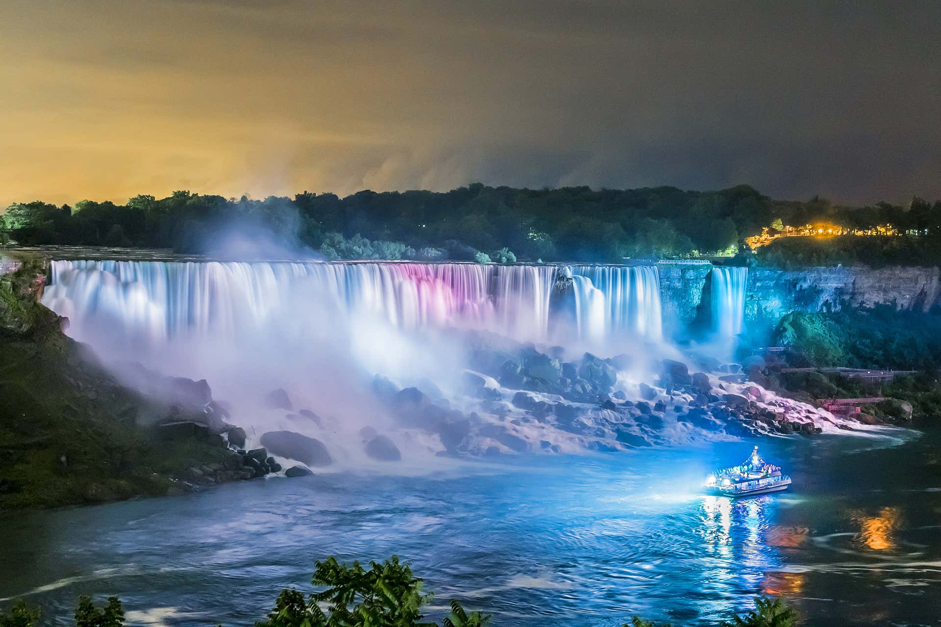 Excursión nocturna a las Cataratas del Niágara desde Toronto