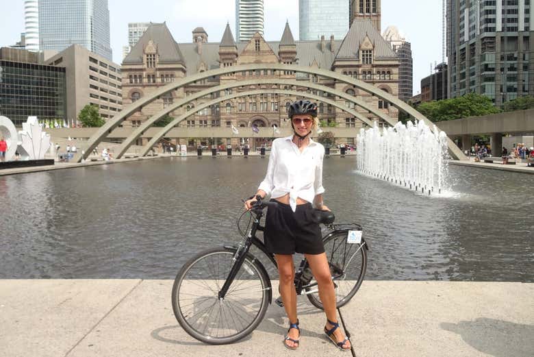 Bike tour of Toronto
