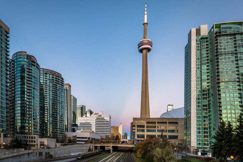 CN Tower, one of the symbols of Toronto