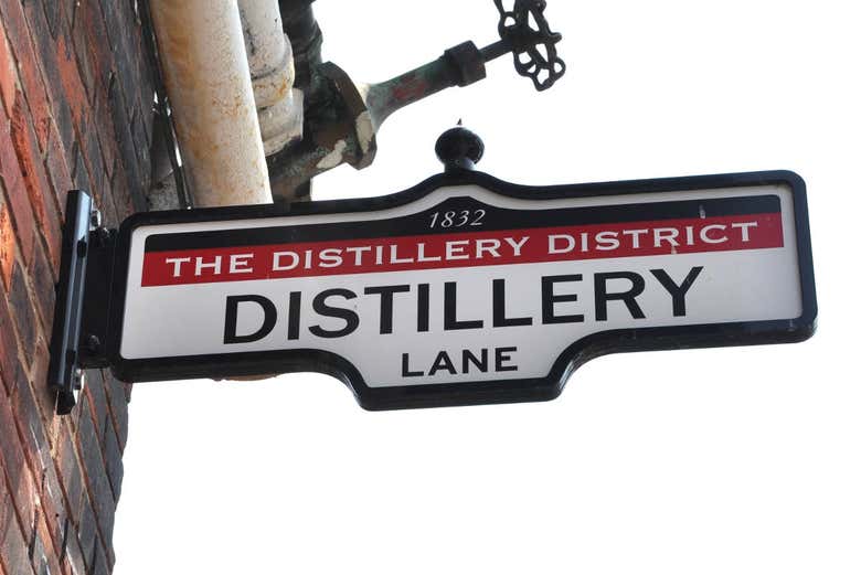 Distillery Lane, la rue la plus célèbre du Distillery Dsitrict