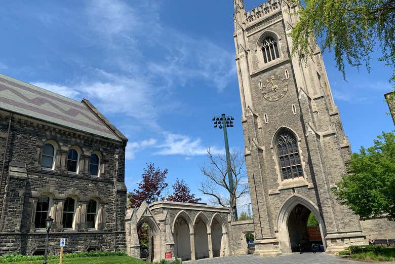 Torre dos Soldados no campus da universidade