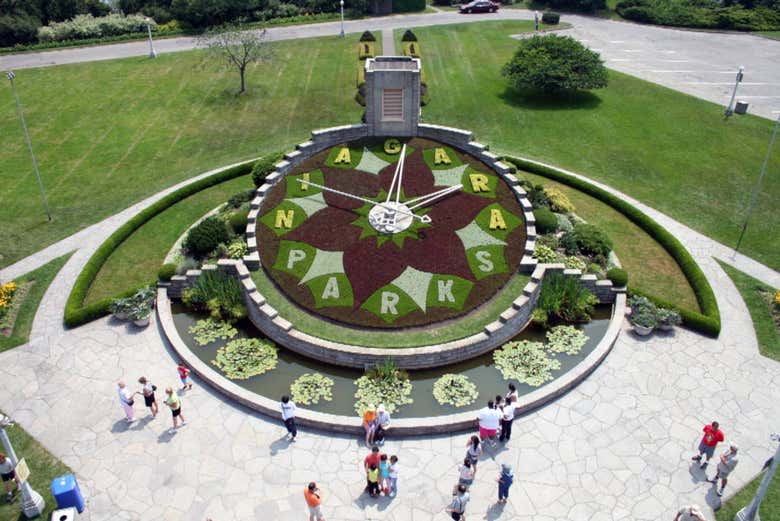 L'orologio di fiori di Niagara-on-the-Lake