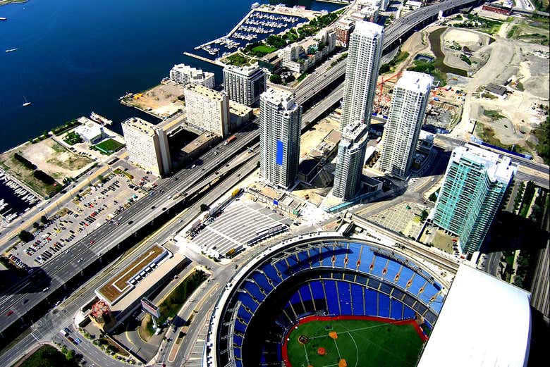 Panoramic view of Rogers Centre