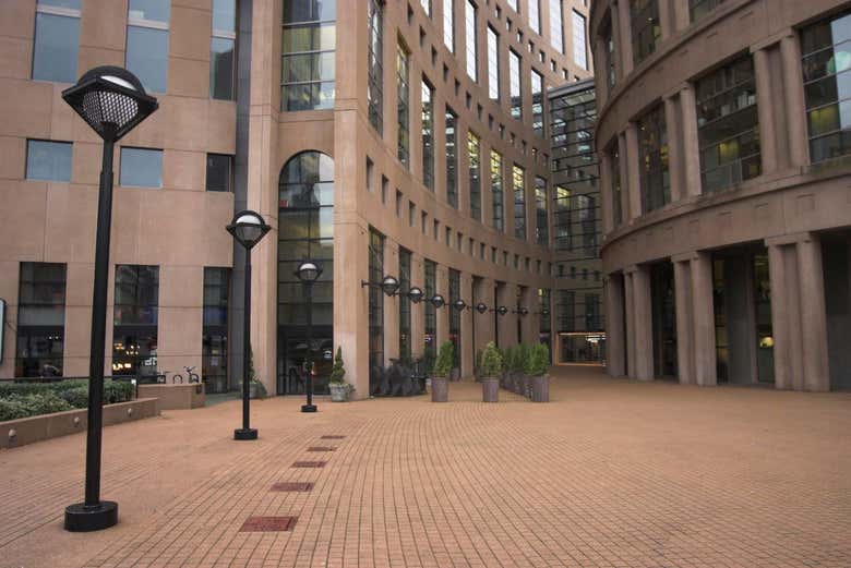 Le bâtiment de la bibliothèque publique