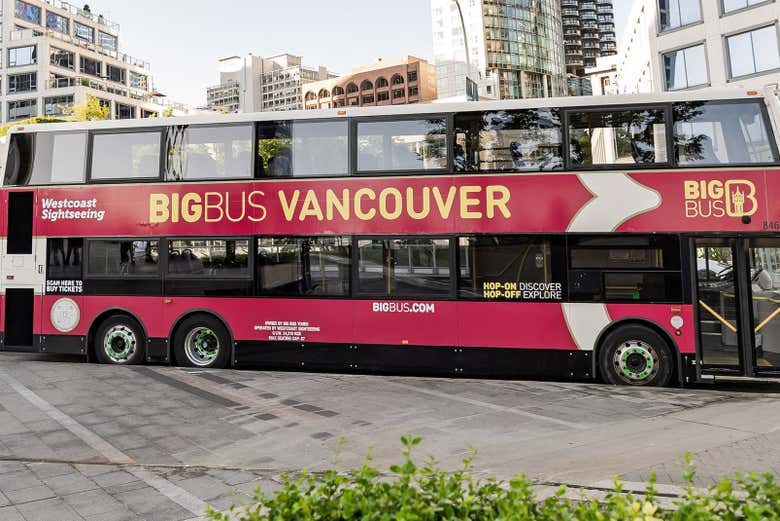 Recorreremos Vancouver en un autobús de Big Bus
