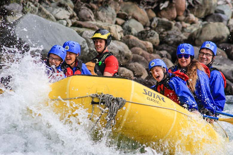 Rafting sul fiume Elaho