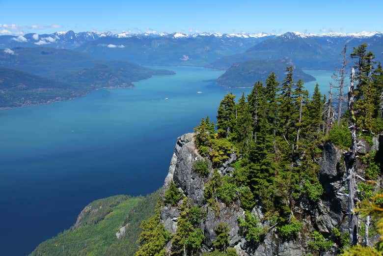 Las vistas de Howe Sound