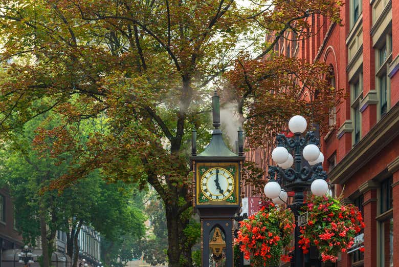 L'orologio a vapore di Gastown