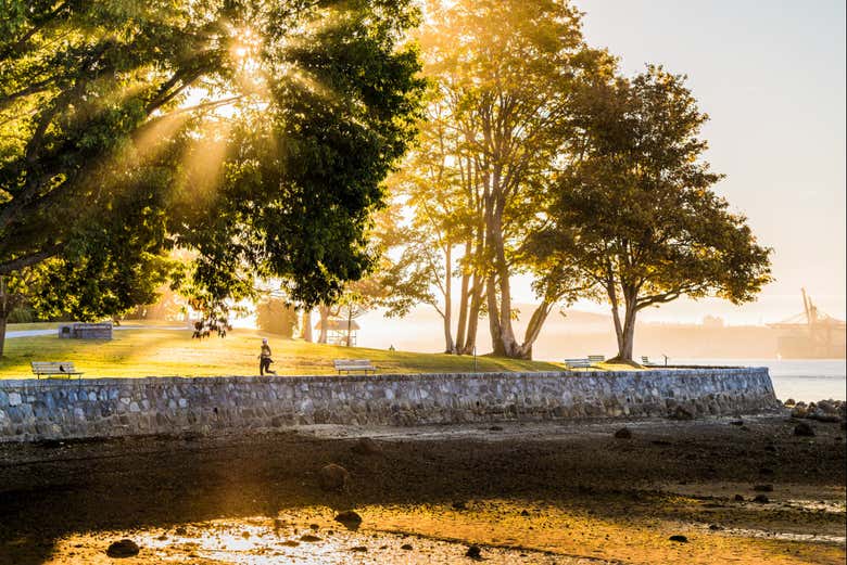 Tramonto a Stanley Park