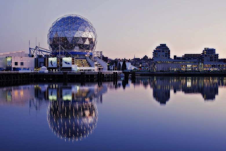 Vancouver ao entardecer