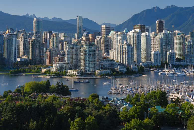 The city's skyscrapers will impress you