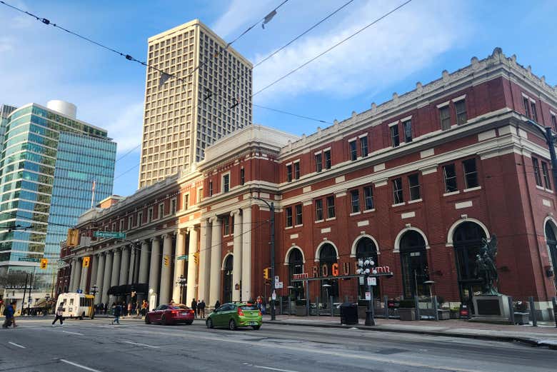 Un histórico edificio en Vancouver