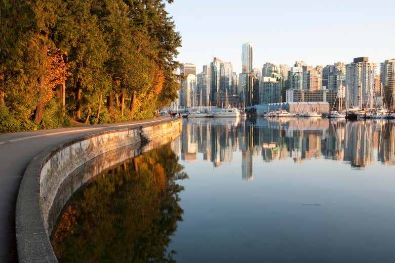 Admire the views from Stanley Park