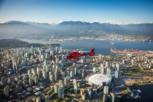 downtown vancouver helicopter tour