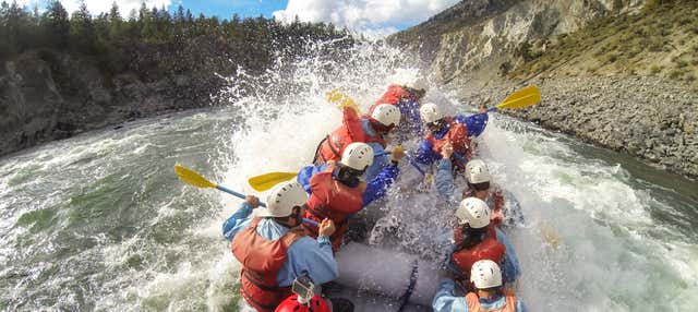 Rafting en el río Elaho