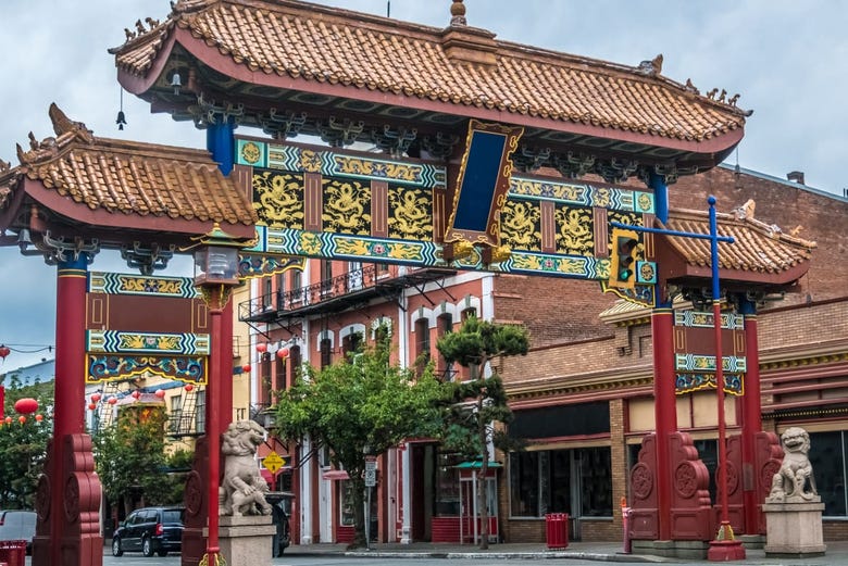 L'ingresso di Chinatown
