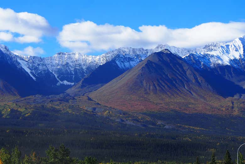 Le imponenti montagne del Parco Nazionale di Kluane