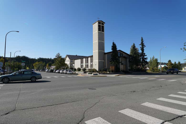 Iglesia en el centro de Whitehorse
