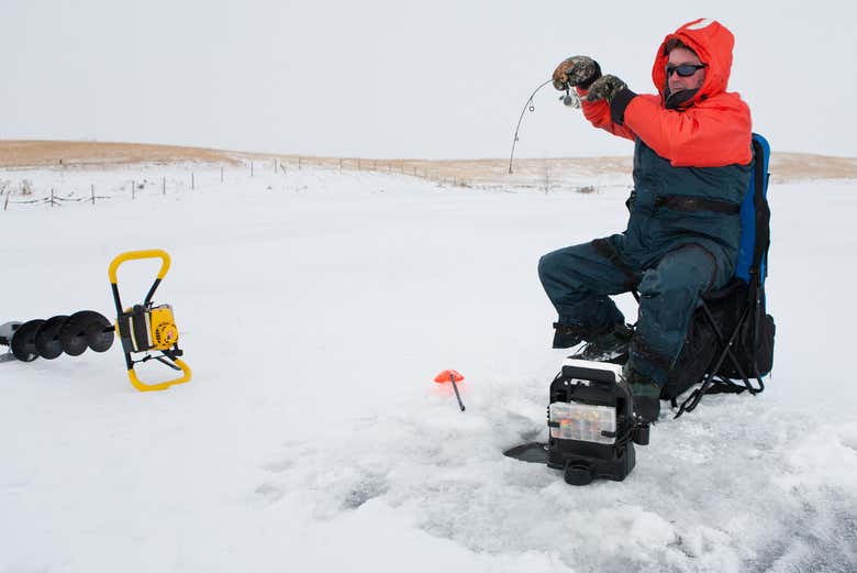 Pesca en el hielo