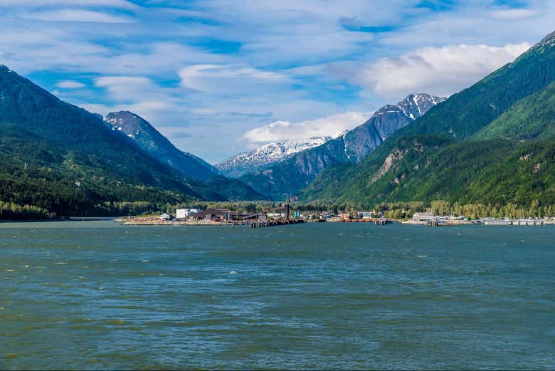 Paisajes de Skagway, en Alaska
