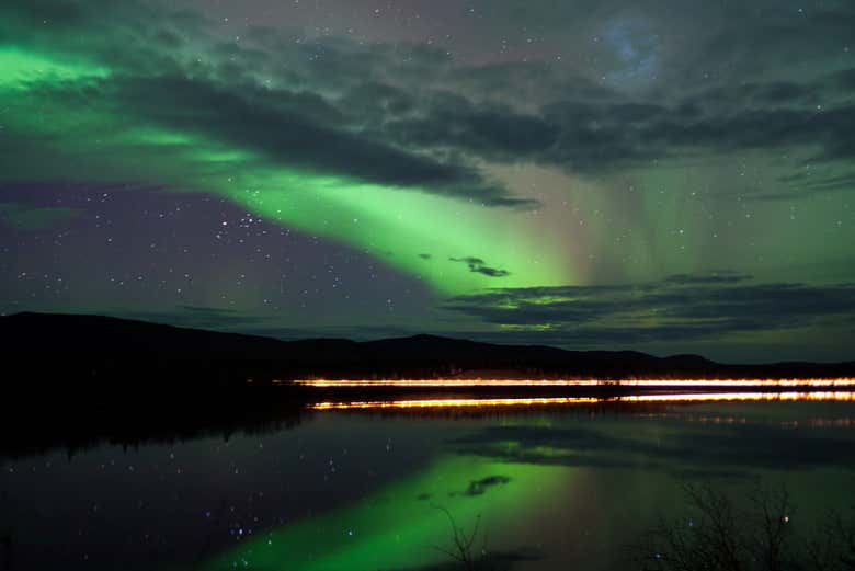 Whitehorse northern lights