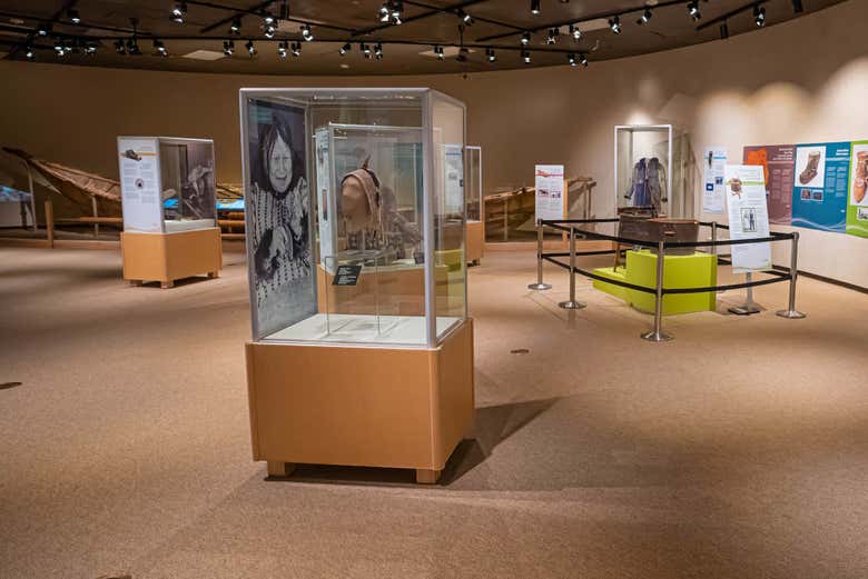 Interior del Prince of Wales Northern Heritage Center