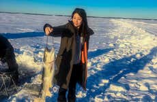 Great Slave Lake Ice Fishing Trip