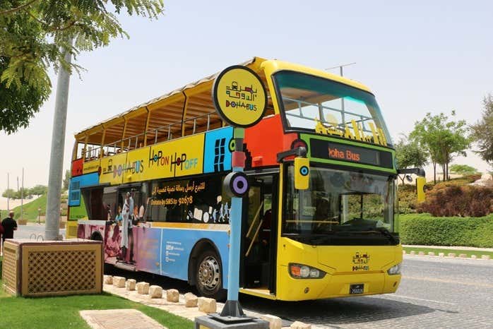 Autobús en el que viajaremos