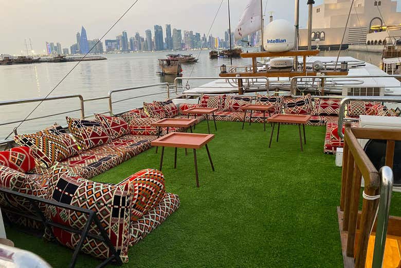 Todo preparado para comenzar la travesía