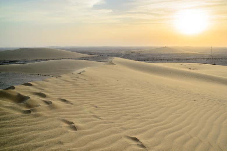 O deserto de Doha