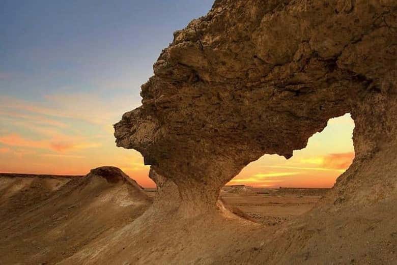 Rock Formation sunset