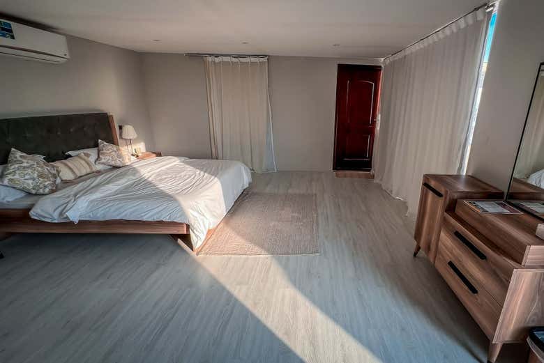 Interior de la habitación superior