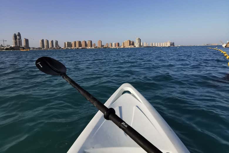 Enjoy your time on a kayak