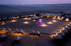 Noche en el desierto de Khor Al Adaid