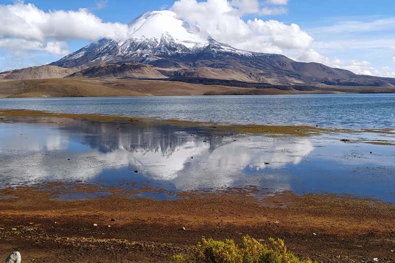 Panorâmica das lagoas de Cotacotani