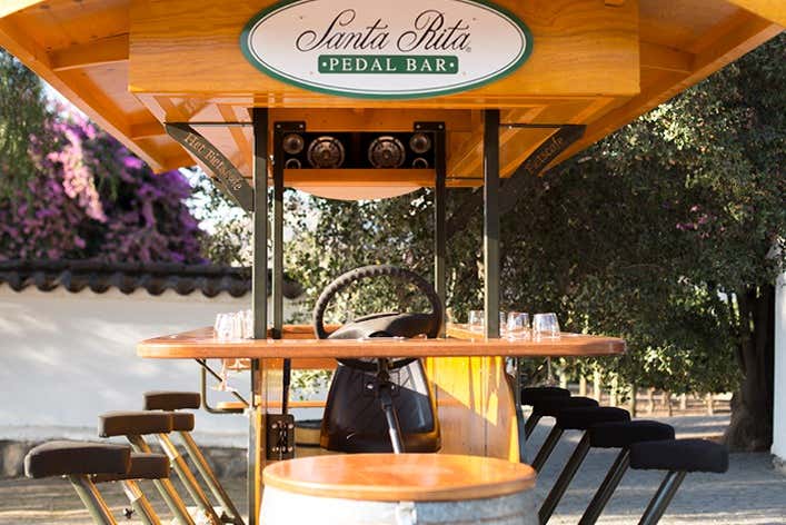 Il pedal bar di Santa Rita
