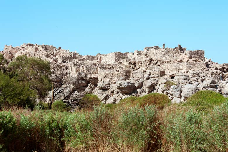 Le rovine di Pukara de Lasana