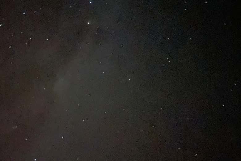 O céu estrelado do Parque Tepuhueico