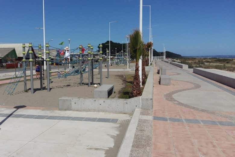 Parco giochi sulla costa di Arauco