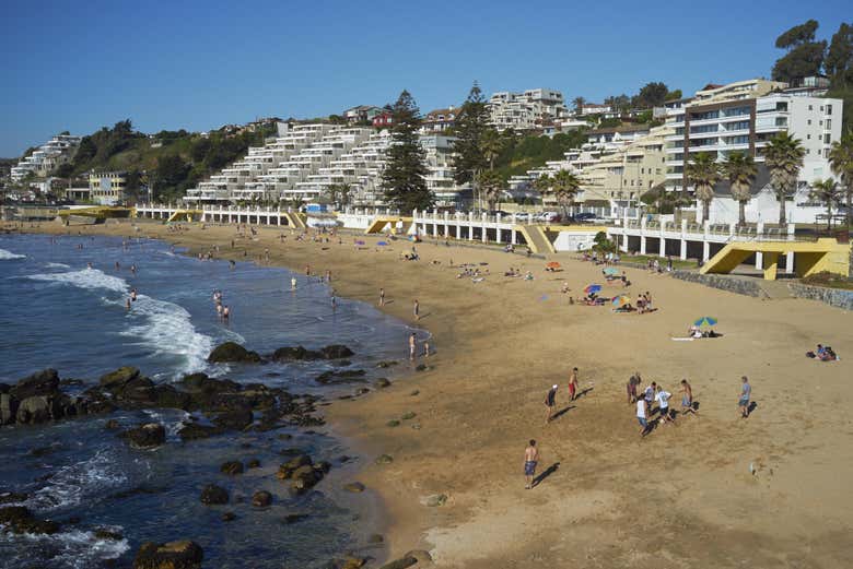 Playa Amarilla de Concón